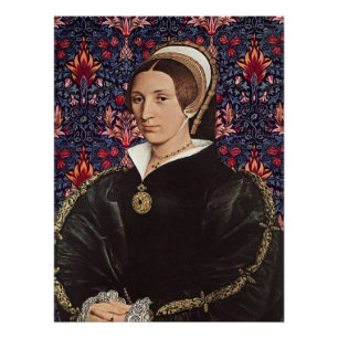 Koningin Katherine Howard van Engeland Portret Perfect Poster