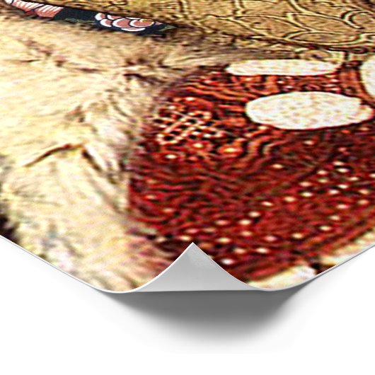 Koningin Katherine Parr van Engeland Portrait Poster (Hoek)