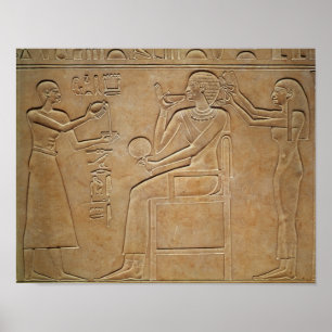 Koningin Kawit op haar toilet Poster