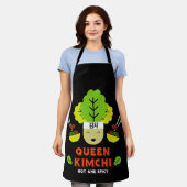 Koningin Kimchi heet en pittig Schort (Gedragen)