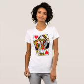 Koningin & koning t-shirt (Voorkant volledig)