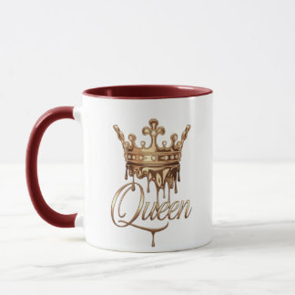 Koningin Kroon Elegante Koninklijke Prinses Ontwer Mok