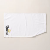 Koningin kroon jubileum cadeau vrouw bad handdoek (Handdoek)