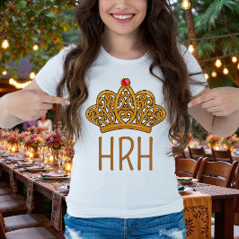 Koningin Kroon Monogram T-shirt