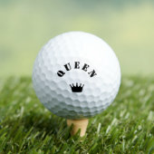 KONINGIN Kroon Script Grafisch Moderne Koninklijke Golfballen (Insitu Shirt)