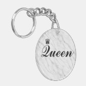 Koningin Kroon Sleutelhanger (Voorkant Links)
