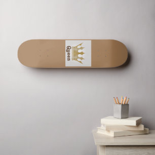Koningin/Kroonontwerp Persoonlijk Skateboard