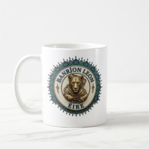 Koningin Leeuw. Ierland Coffee Mug Koffiemok