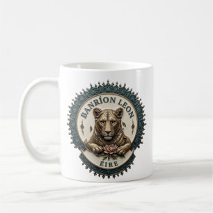 Koningin Leeuw. Ierland Coffee Mug Koffiemok