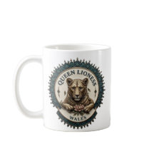 Koningin Leeuwin. Wales koffiemok