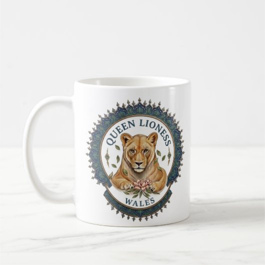 Koningin Leeuwin. Wales koffiemok (Links)