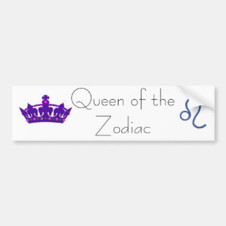 koningin leo bumper sticker