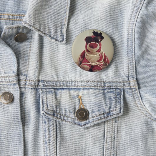 koningin lotso ronde button 5,7 cm (In situ)