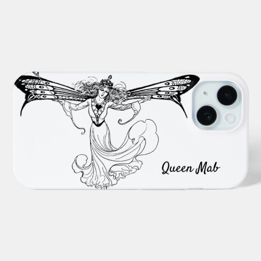 Koningin Mab Fairy, Koningin der feeën Case-Mate iPhone Case (Achterkant (horizontaal))