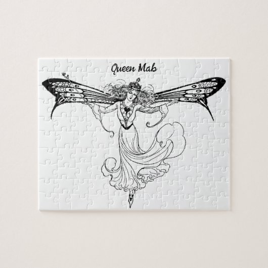 Koningin Mab Fairy, Koningin der feeën Legpuzzel (Horizontaal)