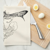 Koningin Mab Fairy, Koningin der feeën Theedoek (Quarter Fold)