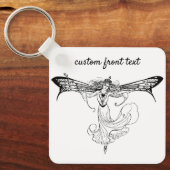 Koningin Mab fee, Koningin van de feeën Sleutelhanger (Voorkant)