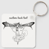 Koningin Mab fee, Koningin van de feeën Sleutelhanger (Achterkant)