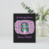 Koningin Mabel en Cedric Briefkaart (Staand voorkant)