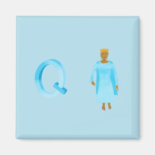 Koningin Magneet (Voorkant)