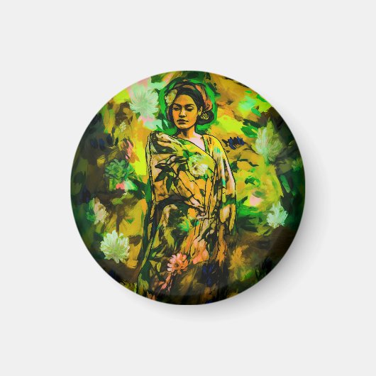 koningin magneet (Voorkant)