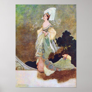 Koningin Maid of Honor Fairy Tale Poster