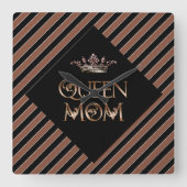 Koningin Mam Wall klok (Voorkant)