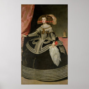 Koningin Maria Anna van Oostenrijk, c. 1652 Poster