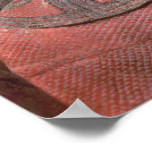 Koningin Maria Anna van Spanje in een rode jurk Poster (Hoek)