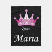 koningin maria gooit decoratieve fleece deken (Voorkant)