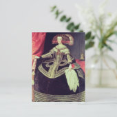 Koningin Mariana van Oostenrijk c.1653 Briefkaart (Staand voorkant)
