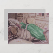 Koningin Marie Antoinette ~ Briefkaart / Uitnodigi (Voorkant / Achterkant)