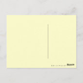 Koningin Marie Antoinette ~ Briefkaart / Uitnodigi (Achterkant)