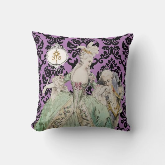 Koningin Marie Antoinette CHANGE COLOR - Pillow Kussen (Voorkant)