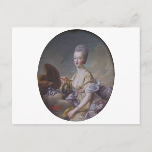 Koningin Marie Antoinette door François Hubert Dro Briefkaart