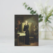 Koningin Marie Antoinette in de conciergerie Briefkaart (Staand voorkant)