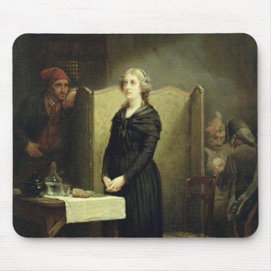 Koningin Marie Antoinette in de conciergerie Muismat (Voorkant)