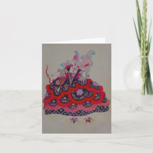 Koningin Marie Antoinette ~ Kaart / Uitnodigingen (Voorkant)