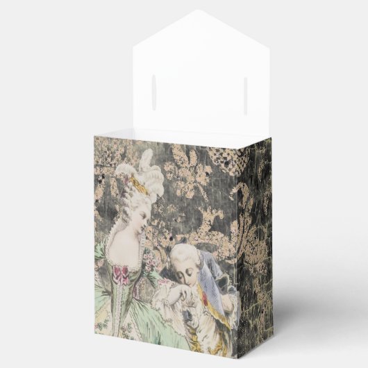 Koningin Marie Antoinette (meer opties) - Bedankdoosjes (Geopend)