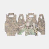 Koningin Marie Antoinette (meer opties) - Bedankdoosjes (Uitgevouwen)