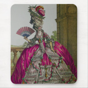 Koningin Marie Antoinette ~ Mousepad Muismat