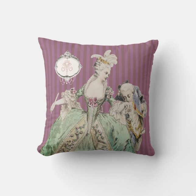 Koningin Marie Antoinette - Pillow Kussen (Voorkant)