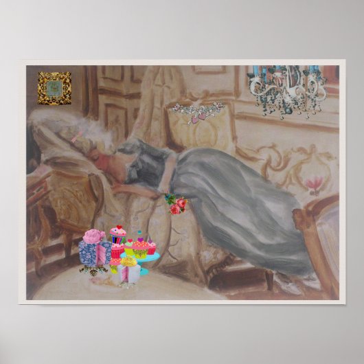 Koningin Marie Antoinette ~ Poster 16x12 (Voorkant)