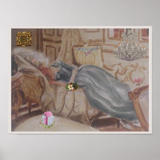 Koningin Marie Antoinette ~ Poster 16x12 (Voorkant)