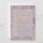 Koningin Marie Antoinette - Uitnodigingen / RSVP (Achterkant)