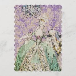 Koningin Marie Antoinette - Uitnodigingen / RSVP
