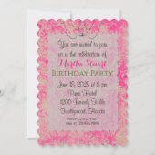 Koningin Marie Antoinette - Uitnodigingen / RSVP (Achterkant)