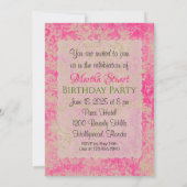 Koningin Marie Antoinette - Uitnodigingen / RSVP (Achterkant)