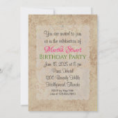 Koningin Marie Antoinette - Uitnodigingen / RSVP (Achterkant)