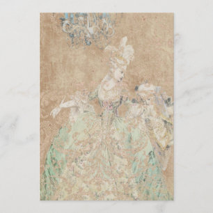 Koningin Marie Antoinette - Uitnodigingen / RSVP